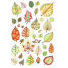 Schmuckpapier Blätter Herbst Digital
