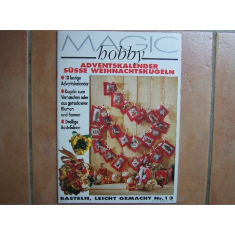 Adventskalender, süße Weihnachtskugeln