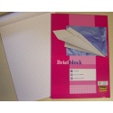 Briefblock kariert