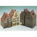 4 Häuser aus Lüneburg II 1:160