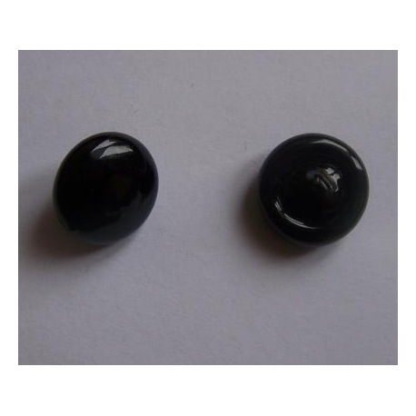 Glasaugen schwarz 20mm