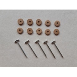 Gelenkscheiben-Set Pappe 7mm