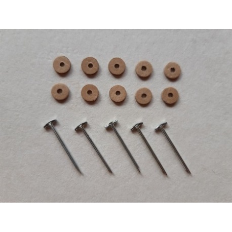 Gelenkscheiben-Set Pappe 7mm