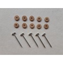 Gelenkscheiben-Set Pappe 7mm
